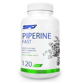 SFD Piperine Fast, ekstrakt z pieprzu czarnego, 120 tabletek - zdjęcie produktu