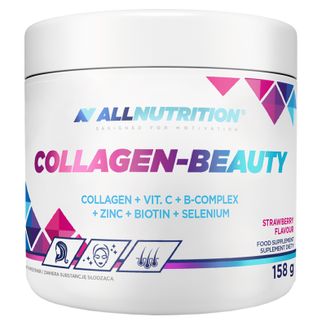 Allnutrition Collagen-Beauty, proszek, smak truskawka, 158 g - zdjęcie produktu