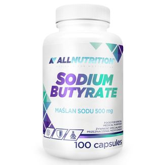 Allnutrition Sodium Butyrate, maślan sodu, 100 kapsułek - zdjęcie produktu