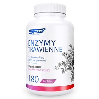 SFD Enzymy Trawienne, 180 tabletek - zdjęcie produktu