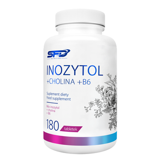 SFD Inozytol + Cholina + B6, 180 tabletek - zdjęcie produktu