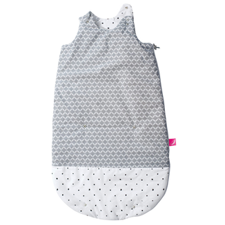 Motherhood Zip-A-Round, śpiworek bawełniany 2w1, TOG 2, szary, 3-18 miesięcy, 1 sztuka USZKODZONE OPAKOWANIE - zdjęcie produktu