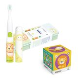 Zestaw Vitammy Smile, szczoteczka soniczna do zębów dla dzieci, lew + Dodo Memo, gra, zwierzęta, 24 karty - miniaturka zdjęcia produktu