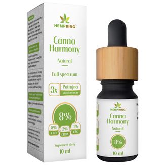 HempKing Canna Harmony 8%, krople, 10 ml - zdjęcie produktu