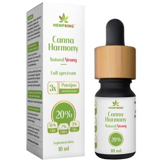 HempKing Canna Harmony 20%, krople, 10 ml - zdjęcie produktu