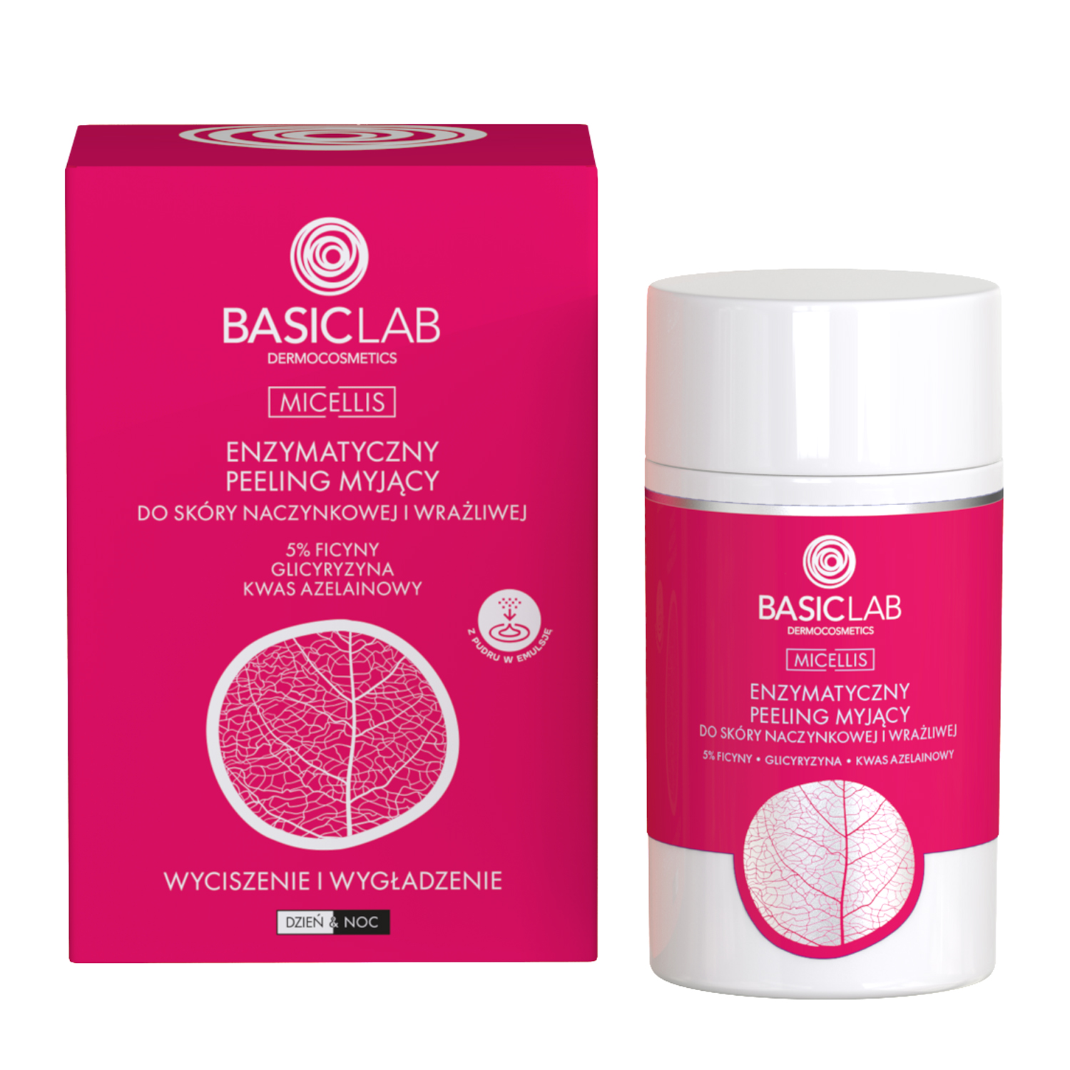 Basiclab BasicLab, enzymatisch peeling reinigend für Haut mit Couperose und empfindlich, 35 g — Inhaltsstoffe und Bewertung