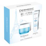 Zestaw Dermedic Hydrain, krem dogłębnie nawilżający, 50 ml + krem pod oczy, skóra odwodniona i sucha, 15 ml - miniaturka zdjęcia produktu
