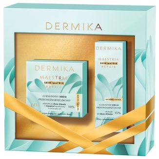 Zestaw Dermika Maestria 60+, luksusowy krem do twarzy, 50 ml + luksusowe serum, 30 ml - zdjęcie produktu