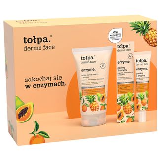 Zestaw Tołpa Enzyme, żel do mycia twarzy, 150 ml + peeling 3 enzymy, 40 ml - zdjęcie produktu