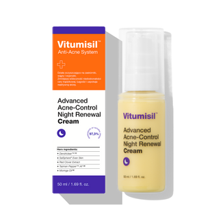 Vitumisil Advanced Acne-Control Night Renewal, aktywny krem na noc, 50 ml - zdjęcie produktu