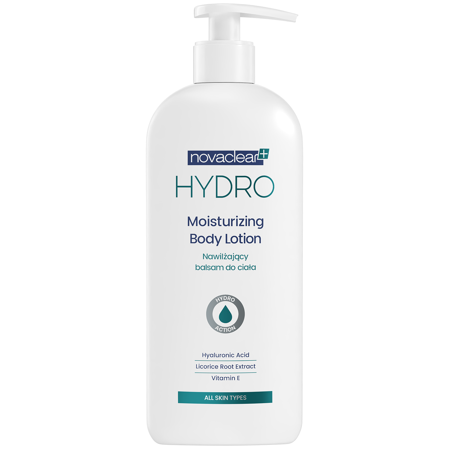 Novaclear Hydro, Lotion feuchtigkeitsspendend für den Körper, 500 ml