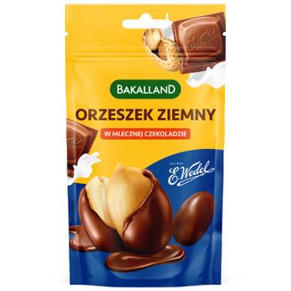 Bakalland Orzeszek Ziemny w mlecznej czekoladzie, 72 g - zdjęcie produktu