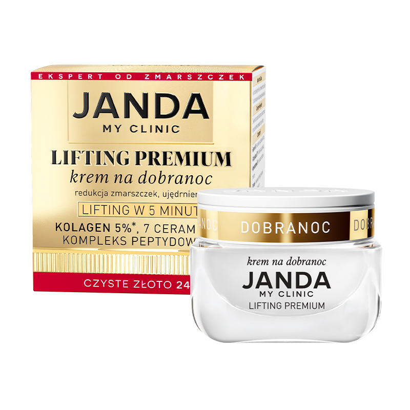 Nieznana Janda My Clinic Lifting Premium, krem na dobranoc, 50 ml