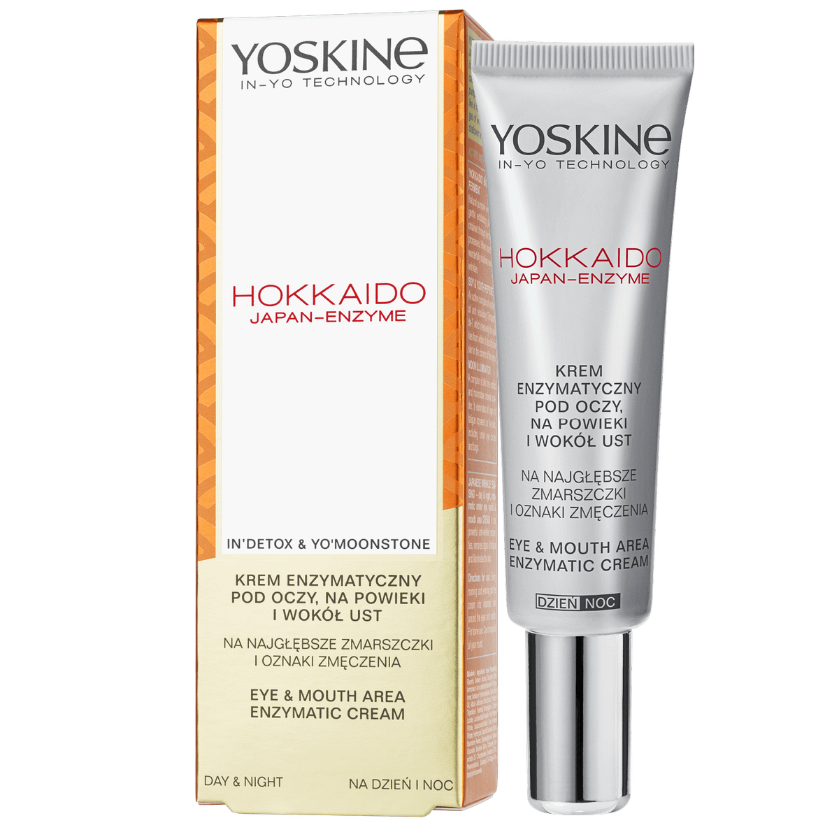 Yoskine Yoskine Hokkaido Japan-Enzyme, Creme enzymatisch für die Augenpartie, für die Lider und um Lippen, 15 ml — Inhaltsstoffe und Bewertung