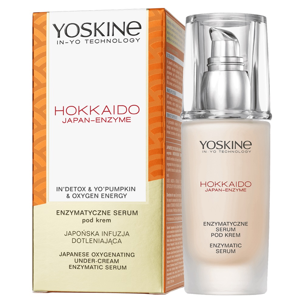 Yoskine Yoskine Hokkaido Japan-Enzyme, enzymatyczne serum pod krem, 30 ml
