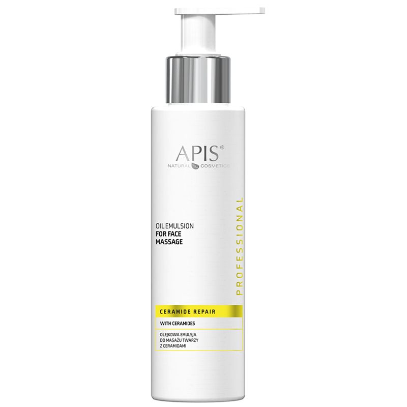 Nieznana Apis Professional Ceramide Repair, olejkowa emulsja do masażu twarzy z ceramidami, 150 ml