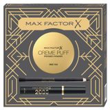 Zestaw Max Factor, 2000 Calorie Black, tusz do rzęs, 9 ml + Cremepuff, translucent 005, 14 g + Kohl Pencil, kredka do oczu, czarna, 4 g USZKODZONE OPAKOWANIE - miniaturka zdjęcia produktu