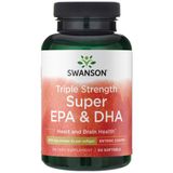 Swanson Triple Strength Super EPA & DHA, 60 kapsułek - miniaturka zdjęcia produktu