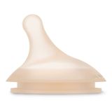 Suavinex Zero Zero, smoczek do butelki silikonowy, antykolkowy, szybki przepływ, od 6 miesiąca, 2 sztuki - miniaturka zdjęcia produktu