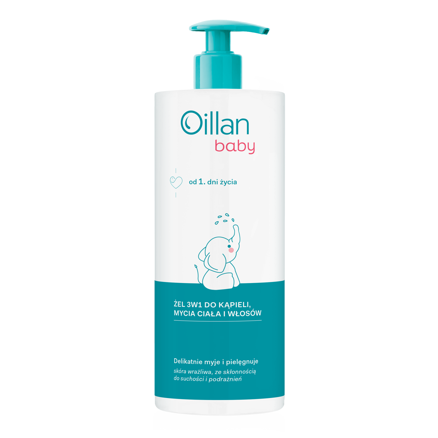 Oillan Oillan Baby, Gel für das Bad, Waschen Körper und Haar 3w1, ab dem 1. Lebenstag, 750 ml — Inhaltsstoffe und Bewertung