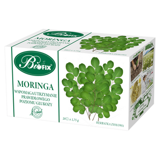 Bi Fix Moringa, herbatka ziołowa, 20 saszetek - zdjęcie produktu