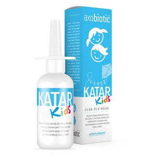 Axobiotic Katar Kids, oczyszczający spray do nosa dla dzieci od 1 roku, 30 ml KRÓTKA DATA - zdjęcie produktu