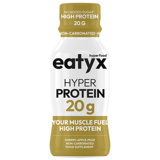 Eatyx Hyper Protein Shot 20 g, smak wiśnia-jabłko-gruszka, 95 ml - zdjęcie produktu