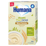 Humana Organic Kaszka manna, bezmleczna, bez dodatku cukru, po 4 miesiącu, 200 g KRÓTKA DATA - miniaturka zdjęcia produktu