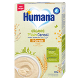 Humana Organic Kaszka 5 zbóż, bezmleczna, bez dodatku cukru, po 6 miesiącu, 200 g - miniaturka zdjęcia produktu