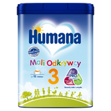 Humana 3 Mali Odkrywcy, produkt na bazie mleka, po 12 miesiącu, 650 g KRÓTKA DATA - miniaturka zdjęcia produktu