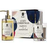 Zestaw HiSkin Cozy Christmas, mydło w płynie, 250 ml + świeca sojowa, 150 ml - miniaturka zdjęcia produktu