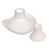 Canpol Babies, zapasowe lejki do laktatora muszlowego, 19 mm + 21 mm + 24 mm, 20/108, 3 sztuki - miniaturka zdjęcia produktu