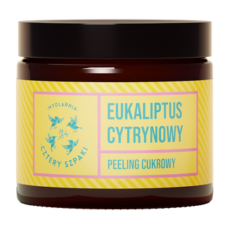 Cztery Szpaki, peeling cukrowy do ciała, eukaliptus cytrynowy, 250 ml - zdjęcie produktu