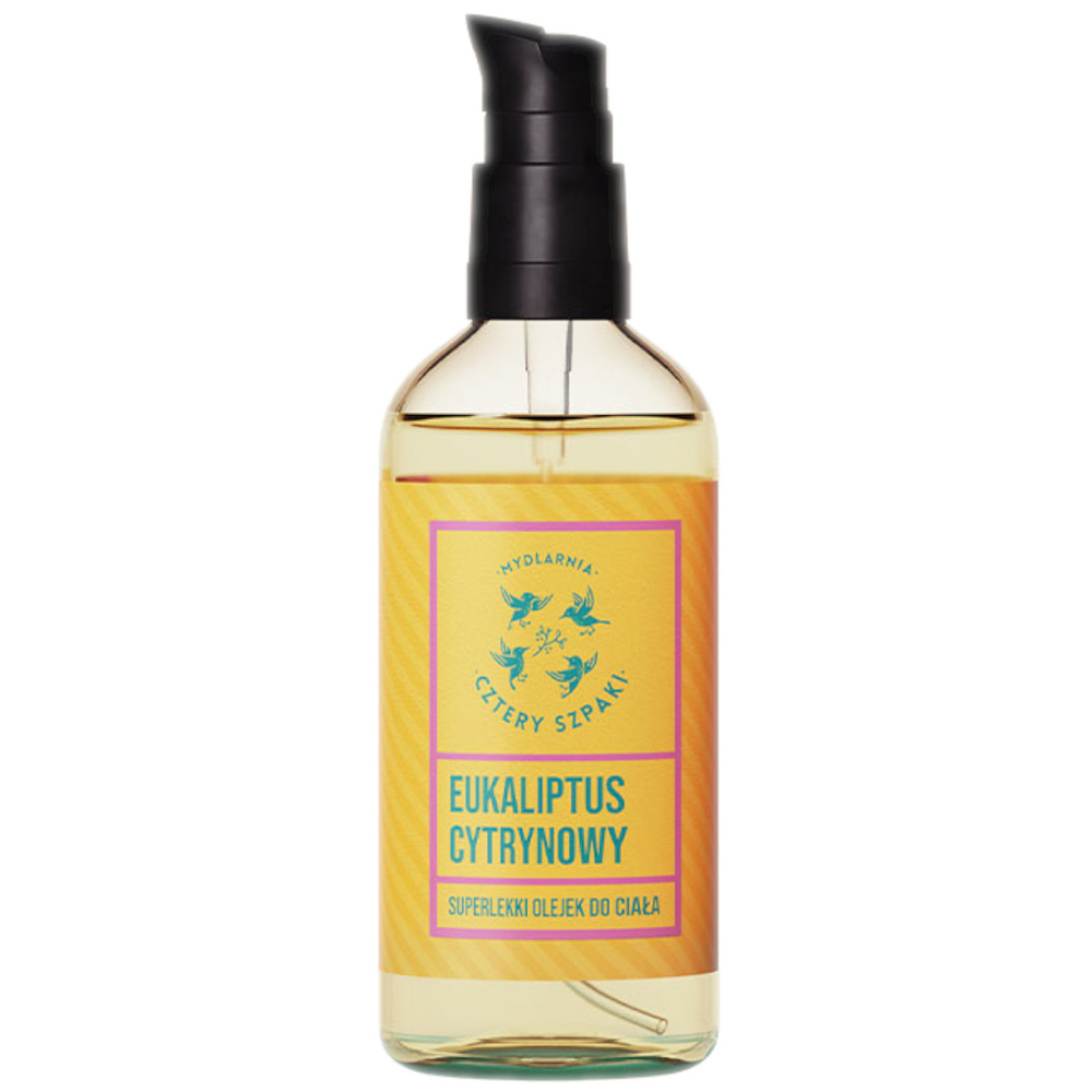 Mydlarnia Cztery Szpaki Cztery Szpaki, superlekki olejek do ciała, eukaliptus cytrynowy, 100 ml
