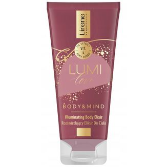 Lirene Body & Mind  Lumi Love, rozświetlający eliksir do ciała, 175 ml - zdjęcie produktu