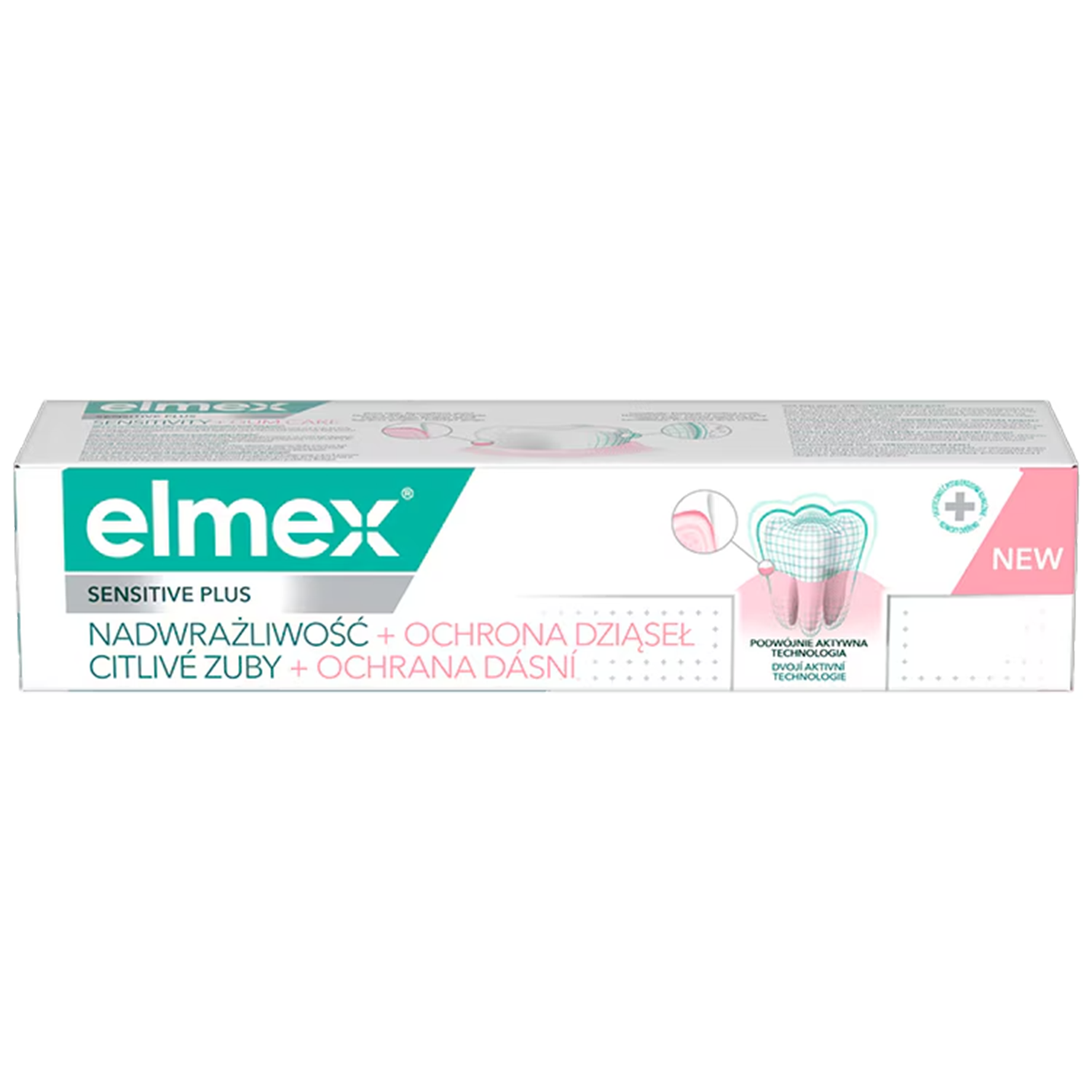 Elmex Elmex Sensitive Plus Überempfindlichkeit + Schutz Zahnfleisch, Zahnpasta, 75 ml — Inhaltsstoffe und Bewertung