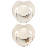 Lovi Prime, smoczek uspokajający, 6-18 miesięcy, silikonowy, dynamiczny, Coconut/Ivory, 2 sztuki - miniaturka zdjęcia produktu
