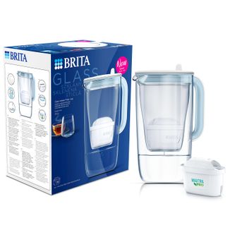 Brita Glass, szklany dzbanek filtrujący 2,5 l + filtr Maxtra Pro Pure Performance, 1 sztuka - zdjęcie produktu