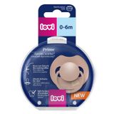 Lovi Prime, smoczek uspokajający, silikonowy, dynamiczny, Blush, 34/405, 0-6 miesięcy, 1 sztuka - miniaturka zdjęcia produktu