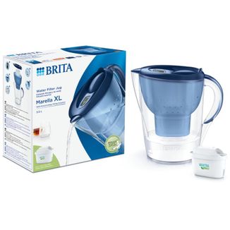 Brita Marella, dzbanek filtrujący XL 3,5 l, niebieski + filtr Maxtra Pro Pure Performance, 1 sztuka - zdjęcie produktu