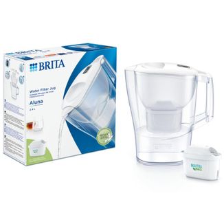 Brita Aluna, dzbanek filtrujący 2,4 l, biały + filtr Maxtra Pro Pure Performance, 1 sztuka - zdjęcie produktu