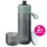 Brita Active, butelka filtrująca 0,6 l, zielona + filtr MicroDisc, 2 sztuki - miniaturka 2 zdjęcia produktu