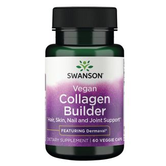 Swanson Vegan Collagen Builder, 60 kapsułek wegetariańskich - zdjęcie produktu