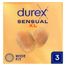 Durex Sensual XL, prezerwatywy supercienkie, 3 sztuki - miniaturka  zdjęcia produktu