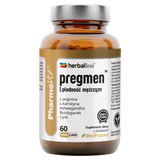 Pharmovit HerbalLine Pregmen Płodność mężczyzn, 60 kapsułek roślinnych - miniaturka zdjęcia produktu