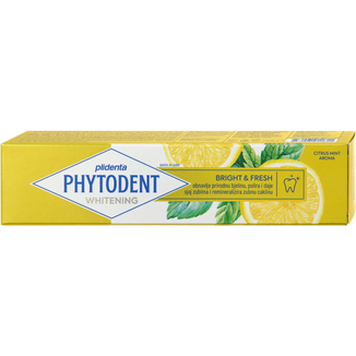 Phytodent Bright & Fresh, wybielająca pasta do zębów, 75 ml - zdjęcie produktu