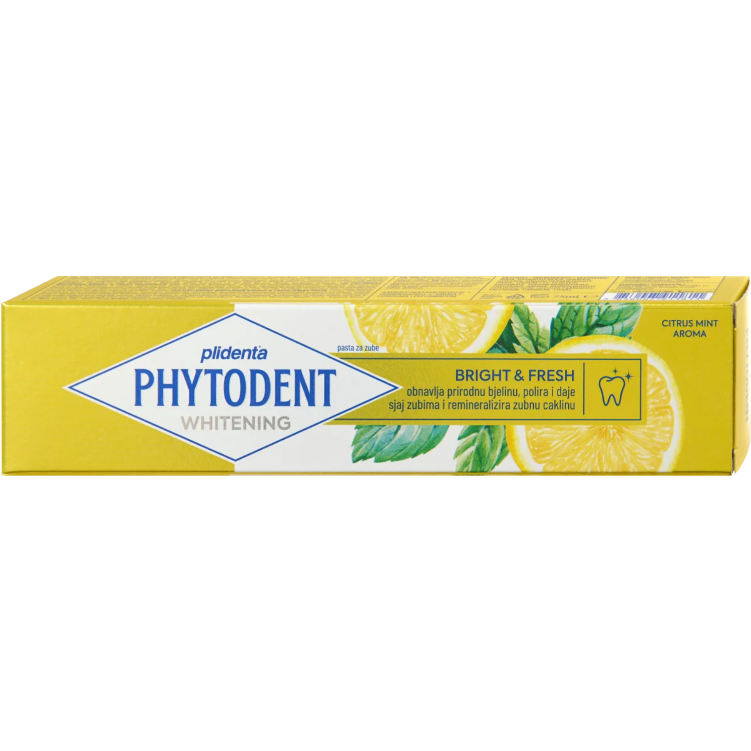 Nieznana Phytodent Bright & Fresh, wybielająca pasta do zębów, 75 ml