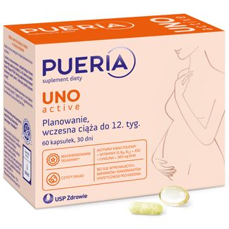 Pueria Uno Active, 60 kapsułek - zdjęcie produktu