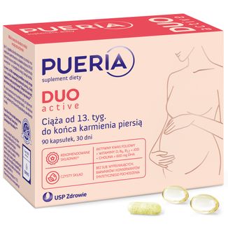 Pueria Duo Active, 90 kapsułek - zdjęcie produktu