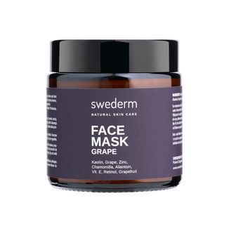 Swederm Face Mask Grape, rewitalizująca maska do twarzy, 100 ml - zdjęcie produktu